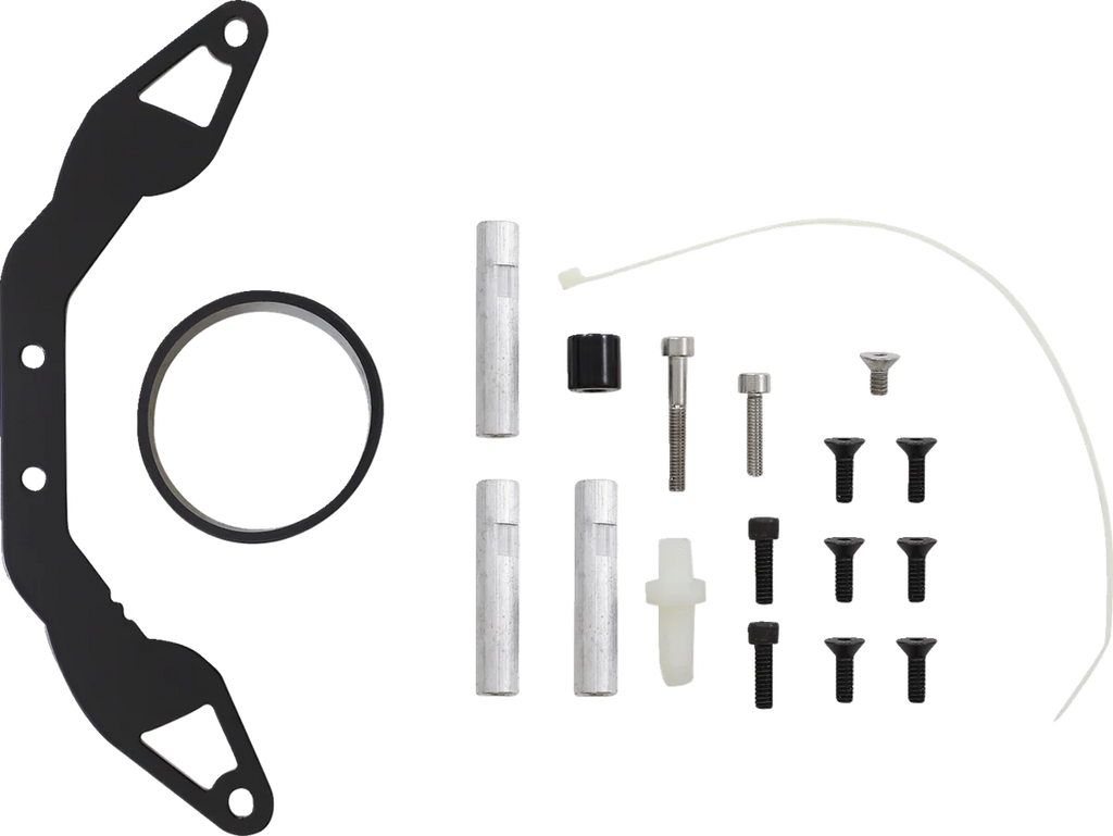 Baron Custom Accessories xXx Big Air Kit - Chrome BA-2320-00 - Back View