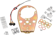 Load image into Gallery viewer, Base Plate - Cat Eye Dash Cover DragSpecialties 12-0034B - Main Product View