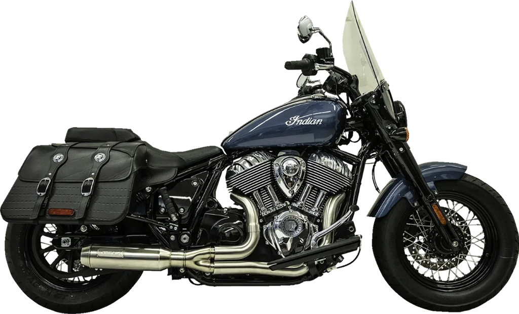 Bassani 2-into-1 Exhaust System - Stainless Steel 8H12SS - Main Product View