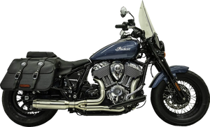 Bassani 2-into-1 Exhaust System - Stainless Steel 8H12SS - Main Product View
