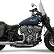 Load image into Gallery viewer, Bassani 2-into-1 Exhaust System - Stainless Steel 8H12SS - Side View