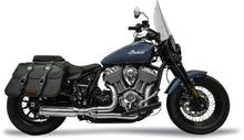 Load image into Gallery viewer, Bassani 2-into-1 Exhaust System - Stainless Steel 8H12SS - Side View