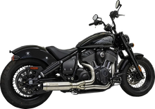 Load image into Gallery viewer, Bassani 2-into-1 Exhaust System - Stainless Steel 8H12SS - Installation View