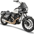 Load image into Gallery viewer, Bassani 2-into-1 Exhaust System with Super Bike 4" Muffler - Stainless Steel 1FXR3SS - Side View