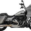 Load image into Gallery viewer, Bassani 2-into-1 Mid-Length Super Bike Exhaust System - Stainless Steel 1F98SS - Side View