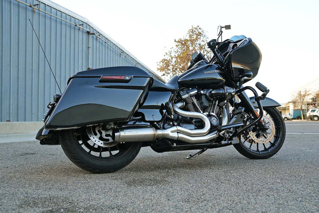 Bassani 2-into-1 Mid-Length Super Bike Exhaust System - Stainless Steel 1F98SS - Additional View 6