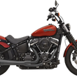 Load image into Gallery viewer, Bassani 2-into-1 Road Rage Exhaust System - Black 1S72RB - Main Product View