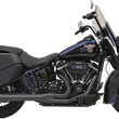 Load image into Gallery viewer, Bassani 2-into-1 Road Rage Exhaust System - Black 1S91RB - Main Product View