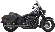 Load image into Gallery viewer, Bassani 2-into-1 Road Rage Exhaust System - Black 1S91RB - Main Product View