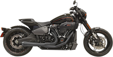 Load image into Gallery viewer, Bassani 2-into-1 Road Rage Exhaust System - Black 1S94RB - Main Product View