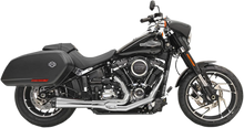 Load image into Gallery viewer, Bassani 2-into-1 Road Rage Exhaust System - Chrome 1S81R - Main Product View