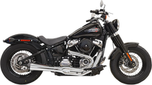 Load image into Gallery viewer, Bassani 2-into-1 Road Rage Exhaust System - Chrome 1S91R - Side View