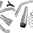 Load image into Gallery viewer, Bassani 2-into-1 Road Rage Exhaust System - Chrome 1S94R - Side View