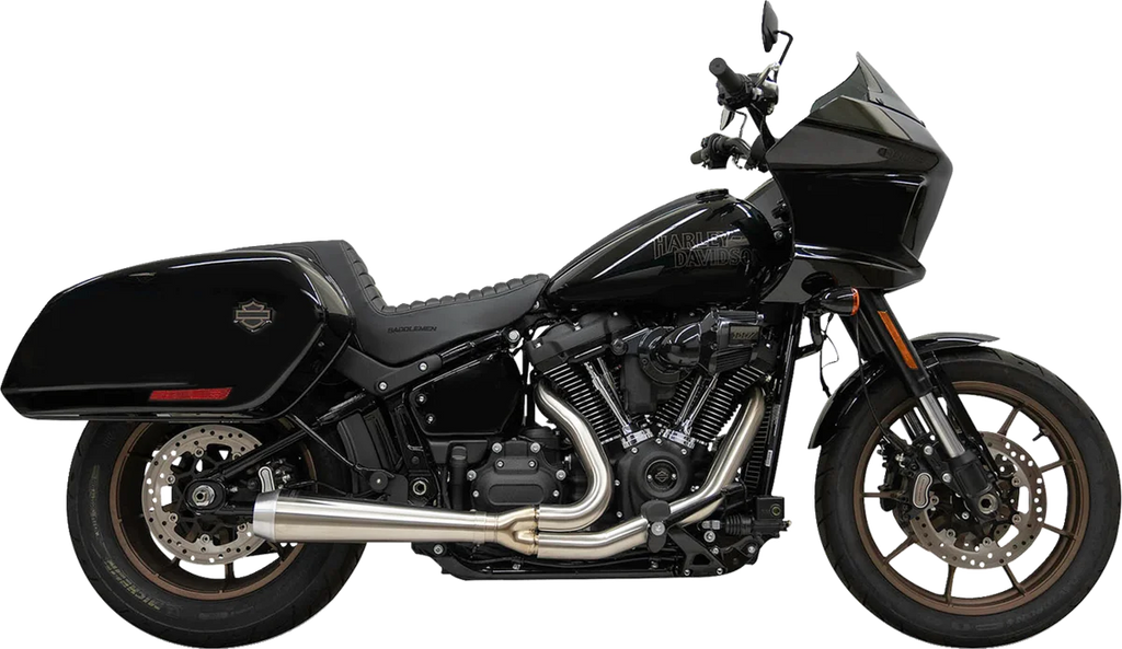 Bassani 2-into-1 Road Rage Exhaust System - Stainless 1S81SS - Main Product View