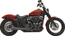 Load image into Gallery viewer, Bassani 2-into-1 Road Rage III Exhaust System - 49-State - Black 1S72RBE