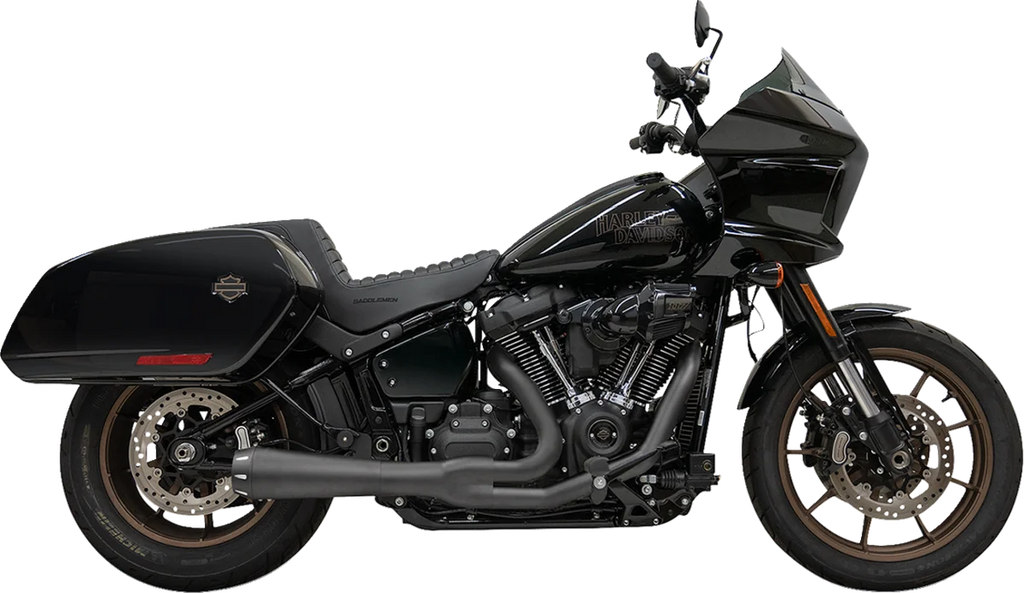 Bassani 2-into-1 Road Rage III Exhaust System - 49-State - Black 1S81RBE - Main Product View