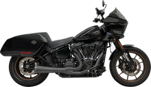 Load image into Gallery viewer, Bassani 2-into-1 Road Rage III Exhaust System - 49-State - Black 1S81RBE - Main Product View
