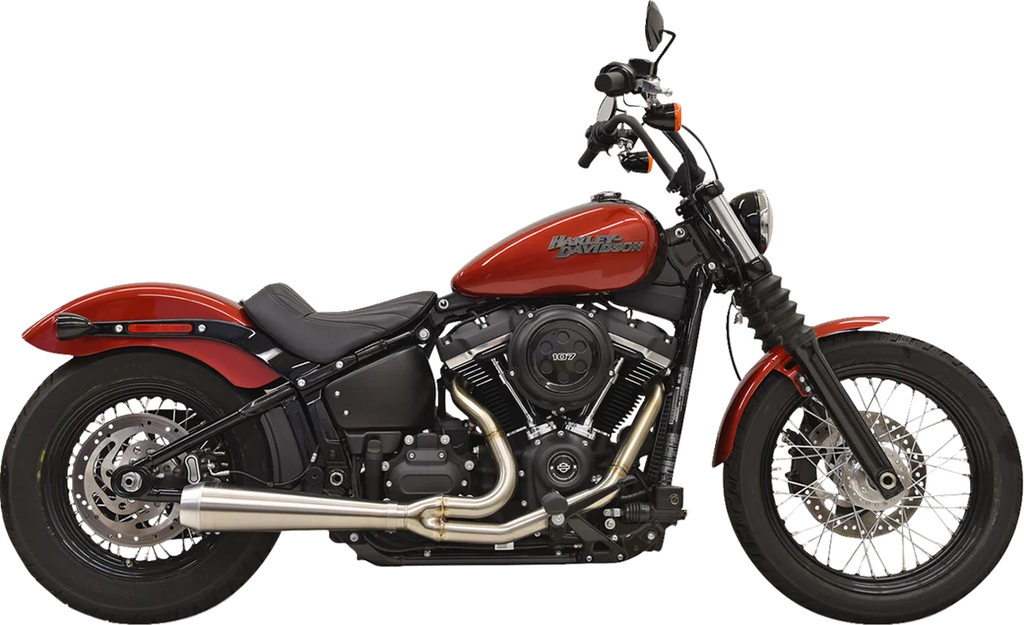 Bassani 2-into-1 Road Rage III Exhaust System - 49-State - Stainless 1S72SSE - Main Product View