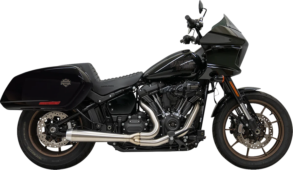 Bassani 2-into-1 Road Rage III Exhaust System - 49-State - Stainless 1S81SSE