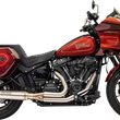 Load image into Gallery viewer, Bassani 2-into-1 Stainless Exhaust System with 4" Super Bike Muffler 1S78SS - Back View
