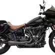 Load image into Gallery viewer, Bassani 2-into-1 The Ripper Short Road Rage Exhaust System - Black 1S74RBE - Main Product View