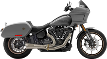 Load image into Gallery viewer, Bassani 2-into-1 The Ripper Short Road Rage Exhaust System - Black 1S74RBE - Side View