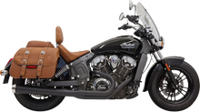Load image into Gallery viewer, Bassani 2:1 Exhaust - Black - Long - Scout 8S11JB - Main Product View