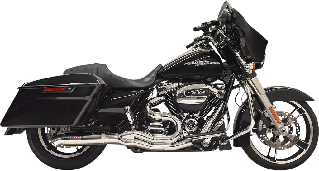 Bassani 2:1 Exhaust - Chrome 1F88C - Main Product View