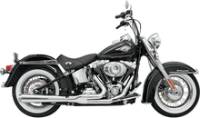 Load image into Gallery viewer, Bassani 2:1 Exhaust - Chrome - Long - Softail 12111J