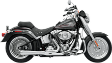 Load image into Gallery viewer, Bassani 2:1 Exhaust - Chrome - Short - Softail 12112J