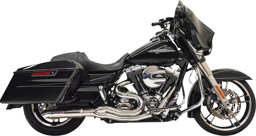 Bassani 2:1 Exhaust - Hotrod - Chrome 1F67C