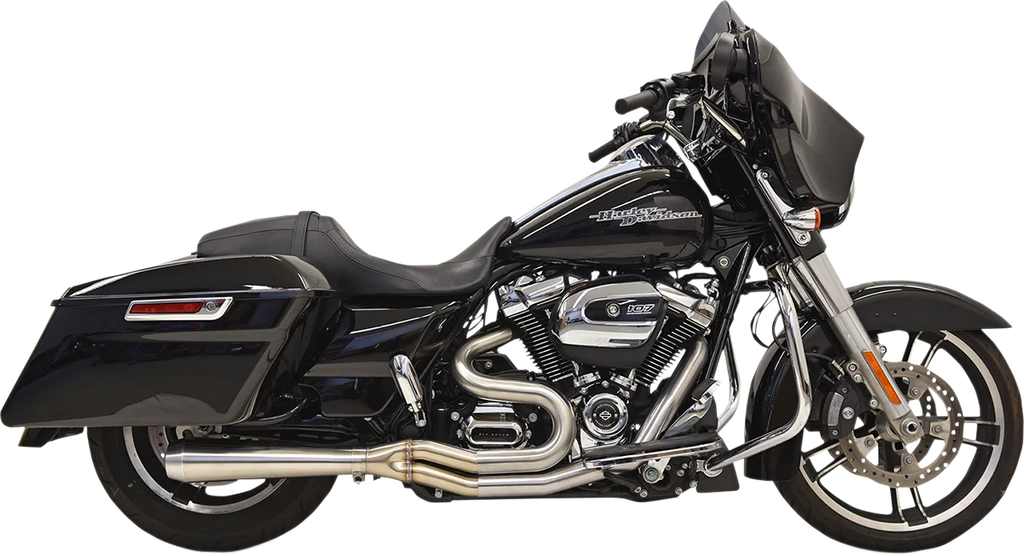 Bassani 2:1 Exhaust - Stainless Steel 1F22SS - Main Product View