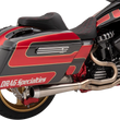 Load image into Gallery viewer, Bassani 2:1 Exhaust - Stainless Steel 1F22SS - Back View