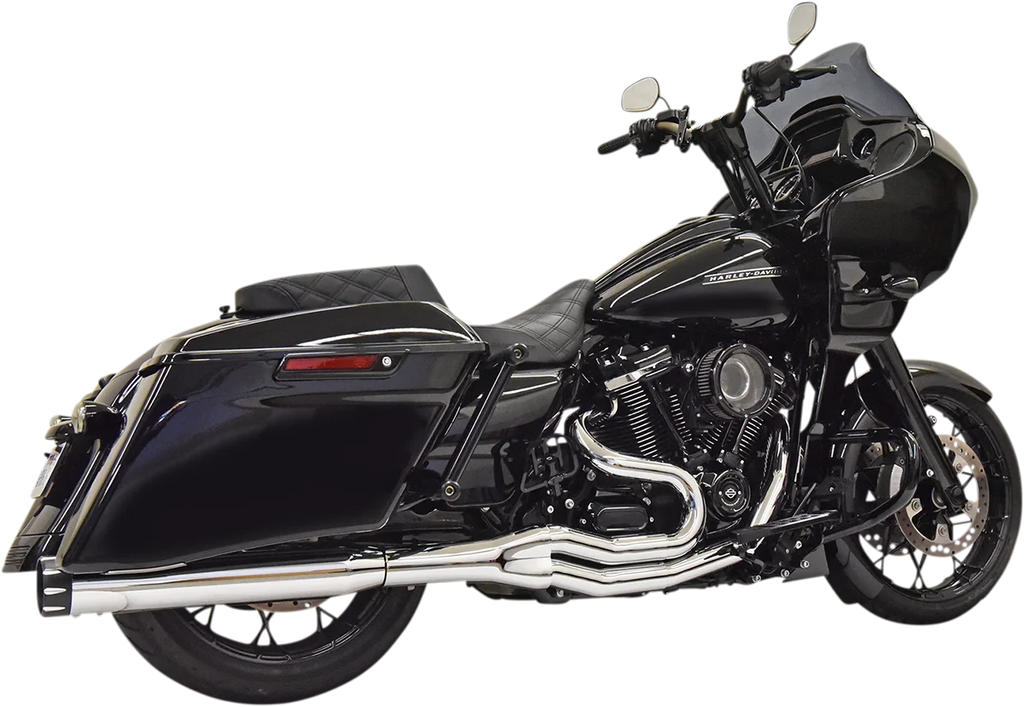 Bassani 2:1 High Horsepower Exhaust - Black 1F78TB - Detail View