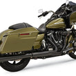 Load image into Gallery viewer, Bassani 2:1 Muffler - Black - Megaphone 1F17RB - Main Product View