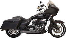 Load image into Gallery viewer, Bassani 2:1 Short Exhaust - Black 1F52RB - Main Product View