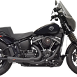 Load image into Gallery viewer, Bassani 2:1 Short Exhaust - Black 1S73B - Main Product View
