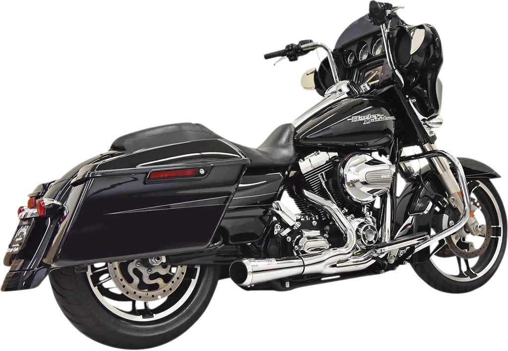 Bassani 2:1 Short Exhaust - Chrome 1F52R