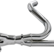 Load image into Gallery viewer, Bassani 2x2 Chrome Headpipes 1F14A - Main Product View