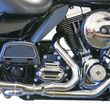 Load image into Gallery viewer, Bassani 2x2 Chrome Headpipes 1F14A - Side View