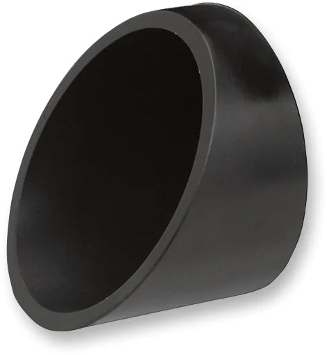 Bassani 3" Endcap - Black - Slashcut BE30SB - Main Product View