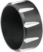 Load image into Gallery viewer, Bassani 3" Endcap - Black - Slashcut BE30SB - Side View