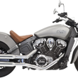 Load image into Gallery viewer, Bassani 3" Mufflers - Black - Scout 8S17BSB - Side View