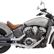 Load image into Gallery viewer, Bassani 3" Mufflers for Scout - Black 8S27BSB