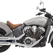 Load image into Gallery viewer, Bassani 3" Mufflers for Scout - Chrome 8S27SC - Main Product View