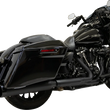 Load image into Gallery viewer, Bassani 4-1/2" Slip-On Mufflers - Black 1F745B - Main Product View