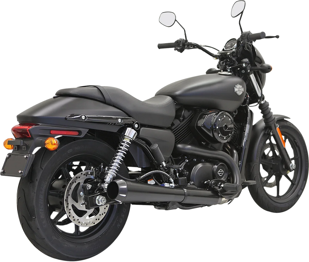 Bassani 4" Black Muffler - Megaphone - XG50/750 1527RB - Main Product View