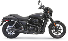 Load image into Gallery viewer, Bassani 4" Black Muffler - Megaphone - XG50/750 1527RB - Side View