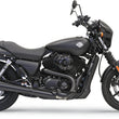 Load image into Gallery viewer, Bassani 4" Black Muffler - Straight - XG500/750 1587RB - Side View