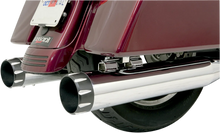 Load image into Gallery viewer, Bassani 4" End Cap - Black - Bevel BE40T - Main Product View